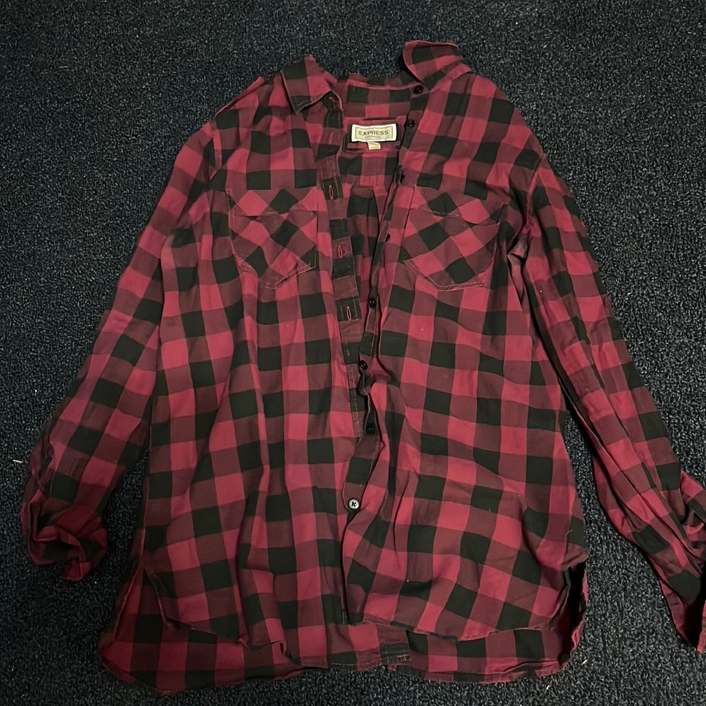 Express Boyfriend flannel